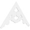 Ekena Millwork Pitch Robin Architectural Grade PVC Gable Pediment, 60"W x 35"H x 1"P (14/12) GPP060X035X100ROB - alternate 1
